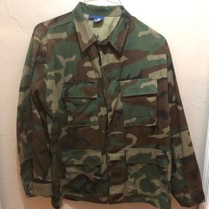 Camo Jacket Button Down
